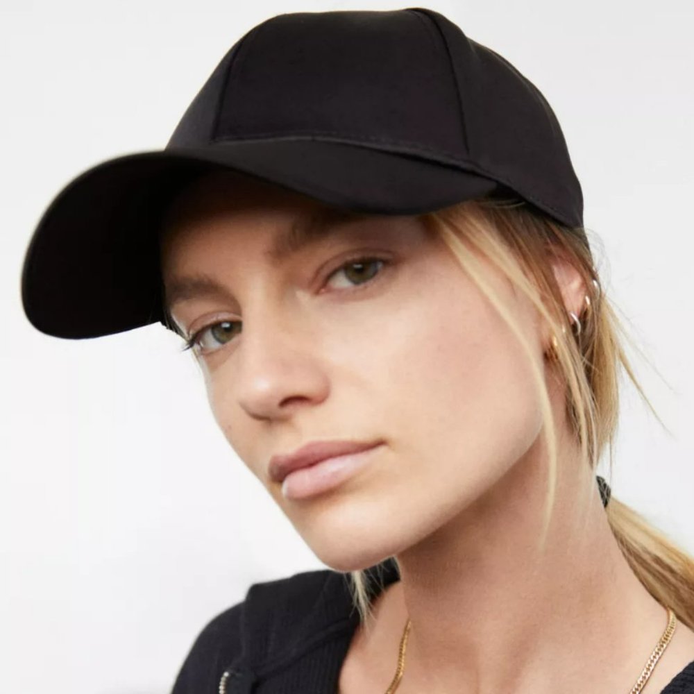 Aritzia Auxiliary hat satin baseball cap